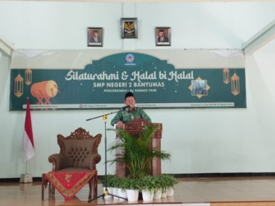 Silaturahmi Keluarga Besar SMP N 2 Banyumas 27 April 2023 (Idul Fitri 1444H)