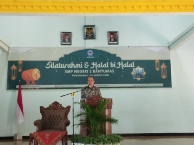 Silaturahmi Keluarga Besar SMP N 2 Banyumas 27 April 2023 (Idul Fitri 1444H)