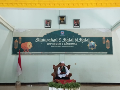 Silaturahmi Keluarga Besar SMP N 2 Banyumas 27 April 2023 (Idul Fitri 1444H)