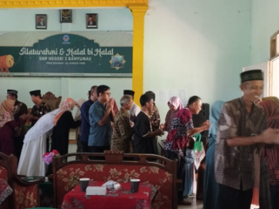 Silaturahmi Keluarga Besar SMP N 2 Banyumas 27 April 2023 (Idul Fitri 1444H)