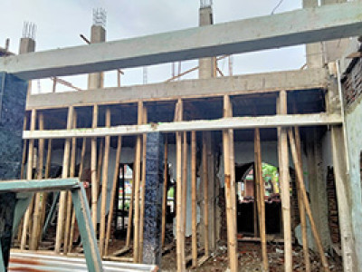 Pengecoran Lantai 2