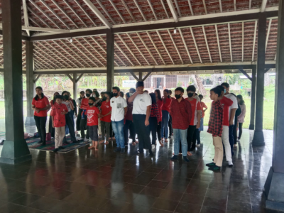 Perayaan Natal di Goa Maria kaliori 9 Desember 2022