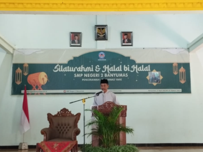 Silaturahmi Keluarga Besar SMP N 2 Banyumas 27 April 2023 (Idul Fitri 1444H)