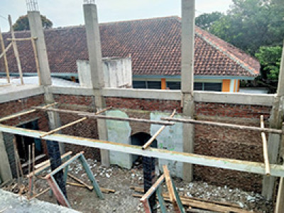 Pengecoran Lantai 2