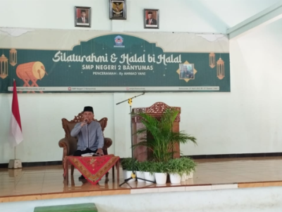 Silaturahmi Keluarga Besar SMP N 2 Banyumas 27 April 2023 (Idul Fitri 1444H)
