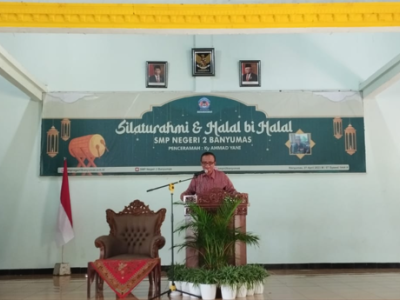 Silaturahmi Keluarga Besar SMP N 2 Banyumas 27 April 2023 (Idul Fitri 1444H)